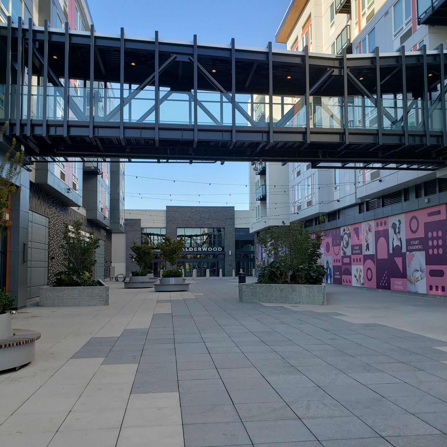 Apartment bridge photo